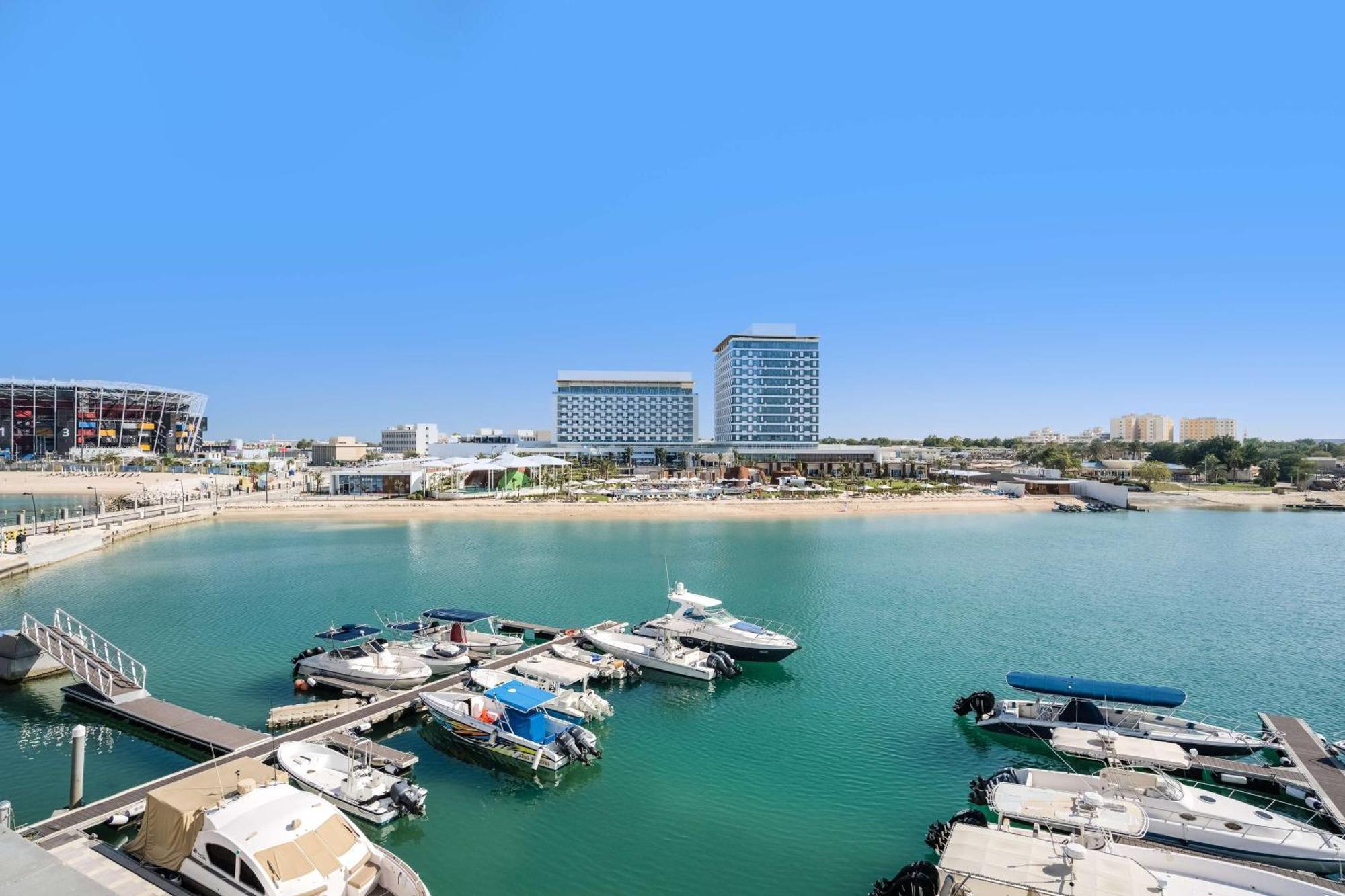 فندق ماريوت الدوحة المظهر الخارجي الصورة The Marina
