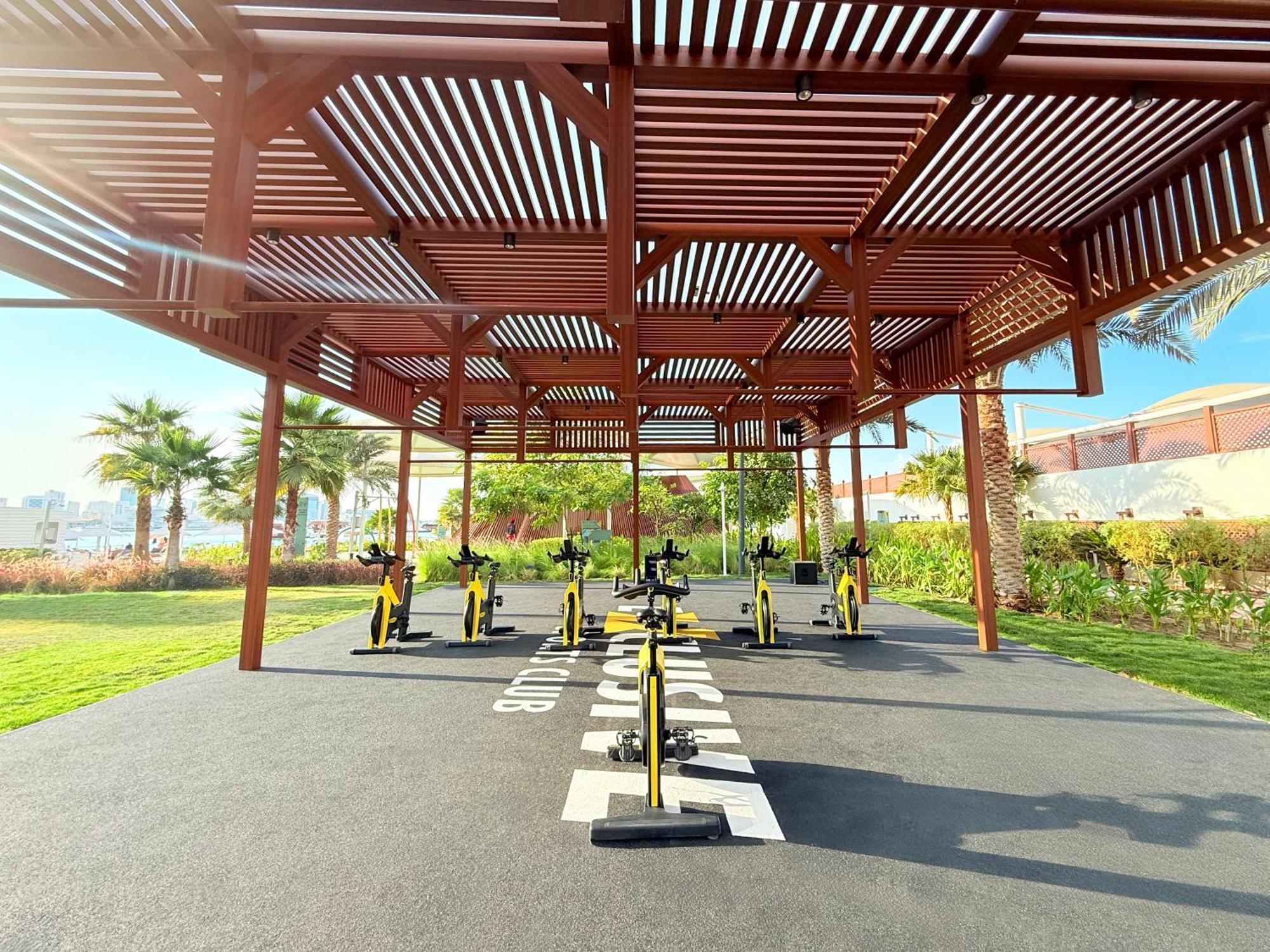 فندق ماريوت الدوحة المظهر الخارجي الصورة The outdoor gym